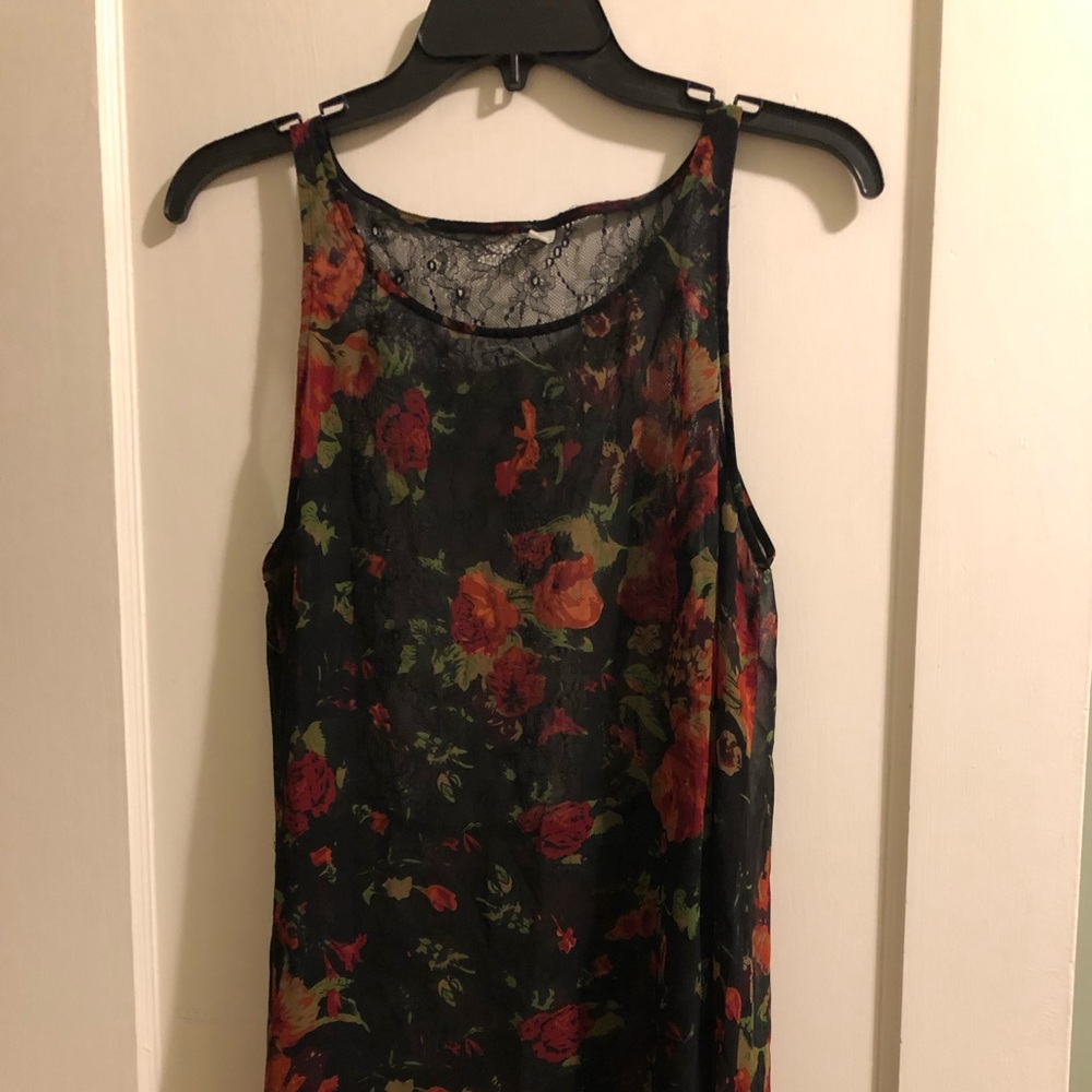Adorable Floral Slip Dress Urban Oufitters